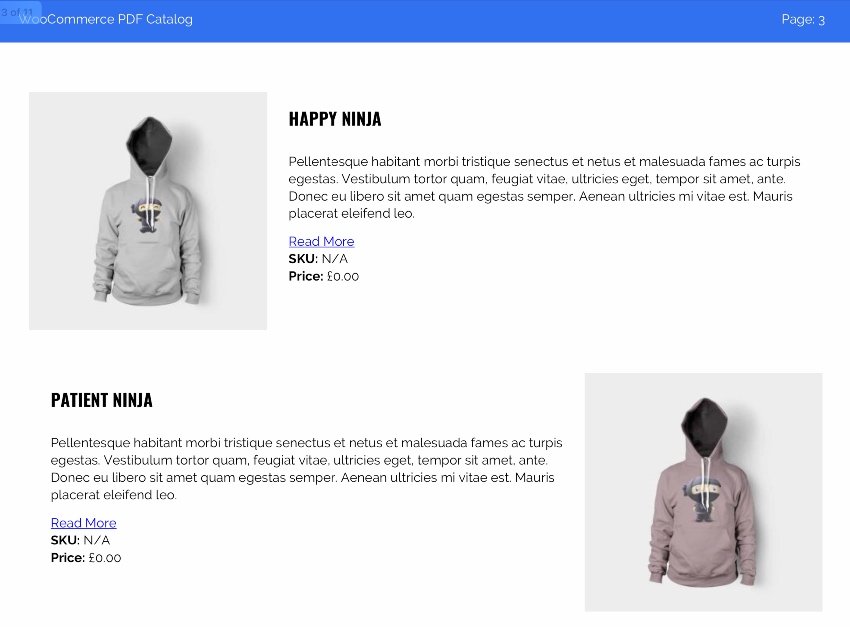 WooCommerce PDF Catalog