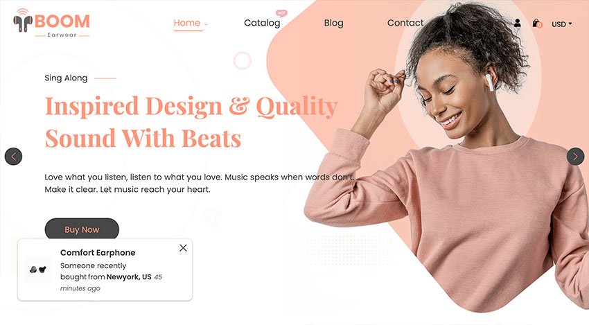 Boom – Single Product Shopify Theme