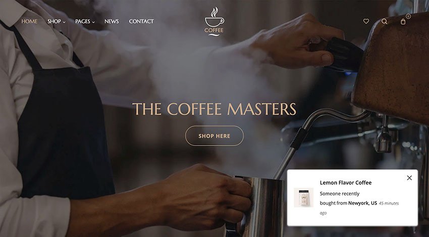 Kopiko – Coffee Shop Shopify Theme