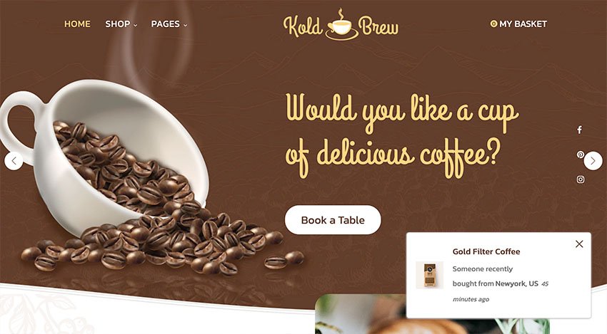 KoldBrew – Coffee Shop Shopify Theme
