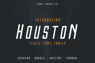 Cricut sports font: Houston