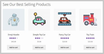 WooCommerce Product Shortcode Bestselling