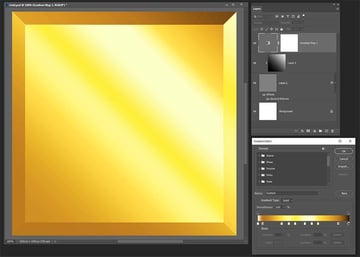 Gold Gradient Editor