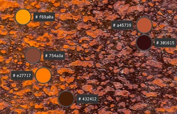 Rust Colour Sample