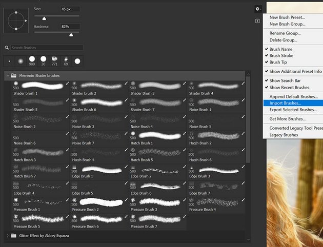 import brushes 