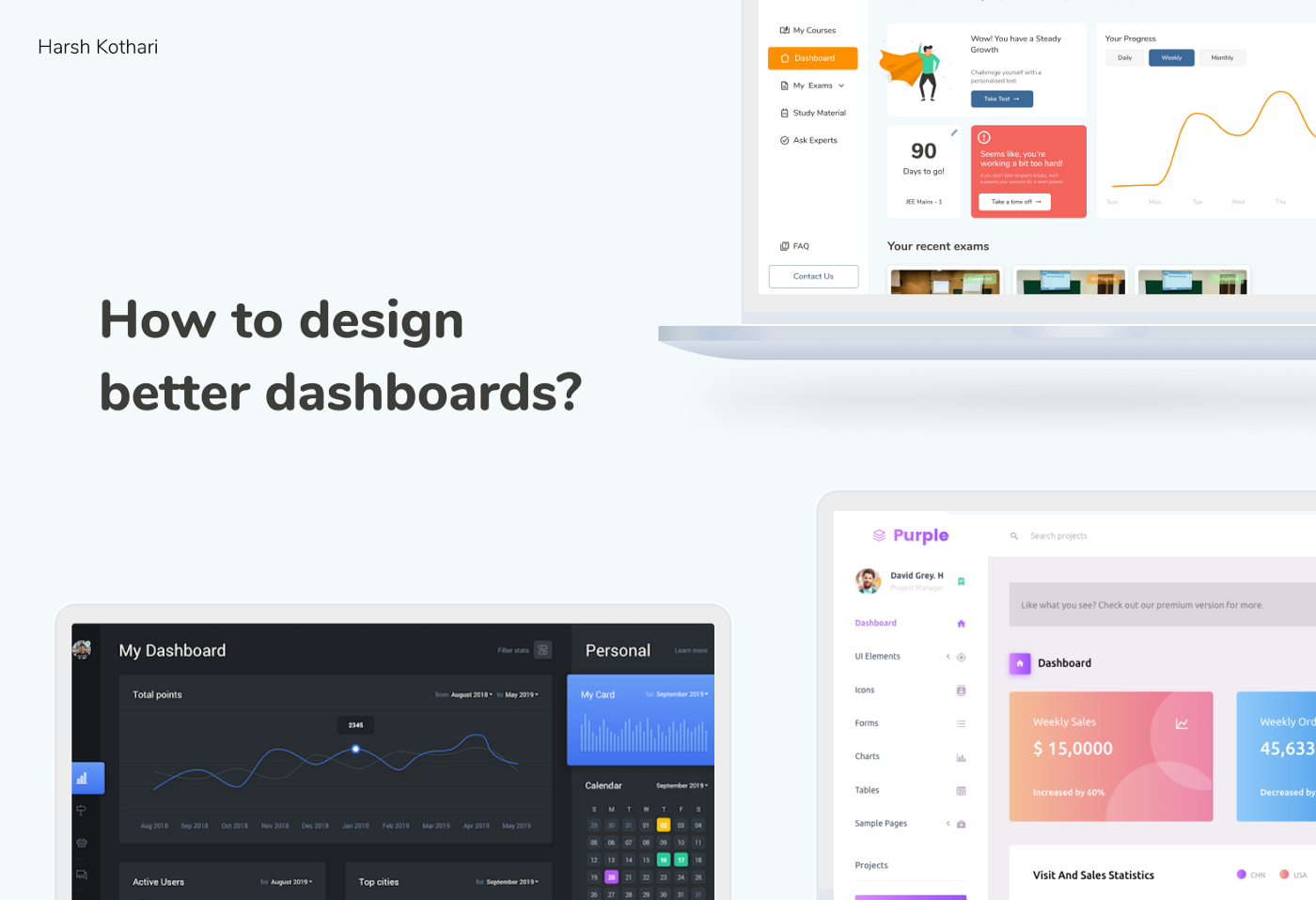 How to Design better dashboards?