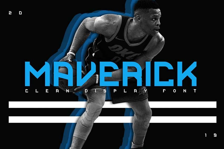 Cricut Sports font: Maverick Clean