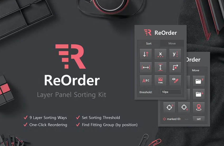 ReOrder - Layer Panel Sorting Kit