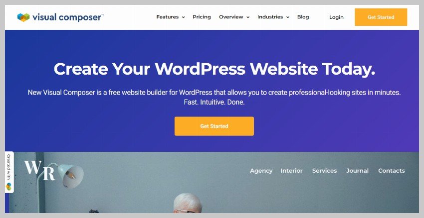Visual Composer Homepage