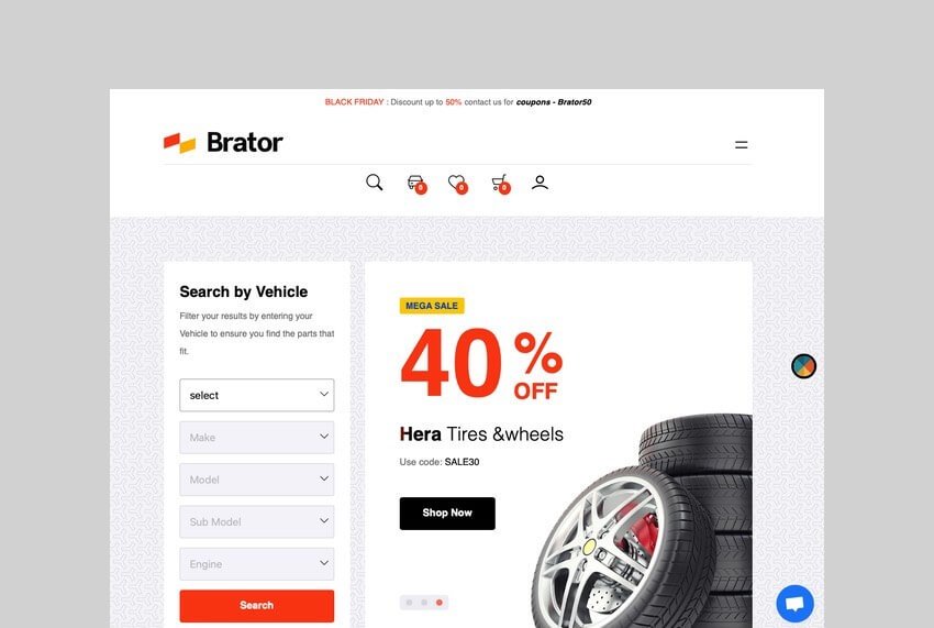 Brator Shopify Theme
