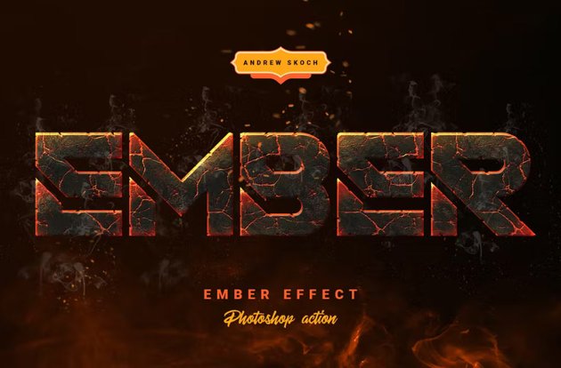 Ember Effect - Photoshop Action