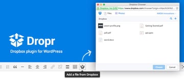 Dropr - Dropbox Plugin for WordPress
