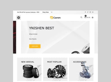 Caren Auto Parts Shopify Theme