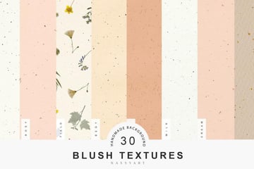 30 Blush Craft Paper Textures