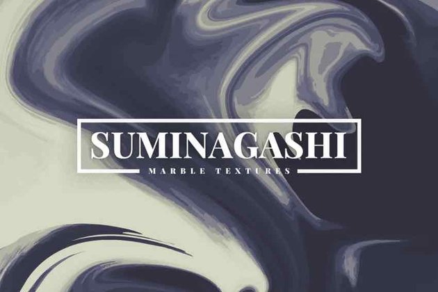 Suminagashi Marble Textures