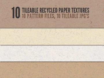 Tileable Recycled Paper Textures