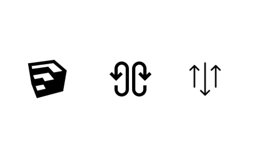 Example of icons with unclear meaning. Icons provided by icons8.