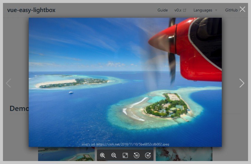 Vue Easy Lightbox
