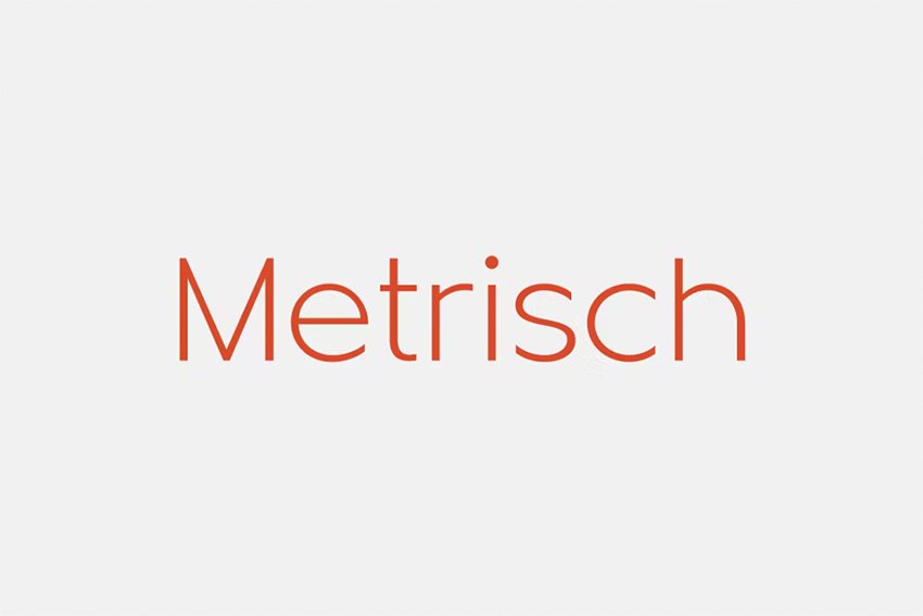 Metrisch humanist typeface similar to LAto font family