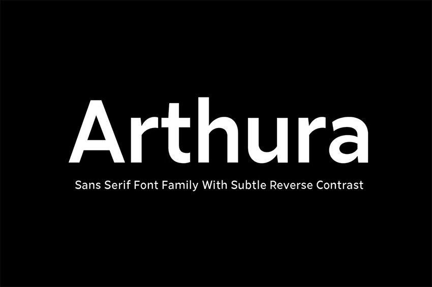 Arthura substitute font to Lato from Envato elements