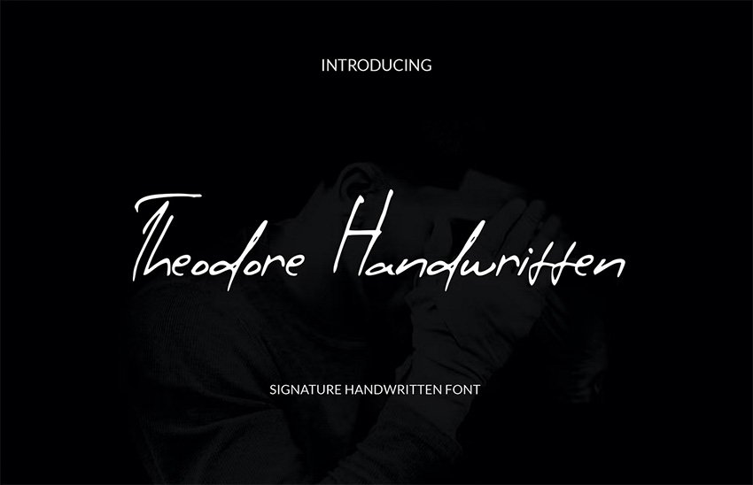 Theodore Handwritten Font