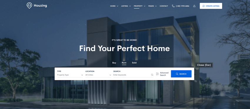 Houzing - Real Estate Figma Template