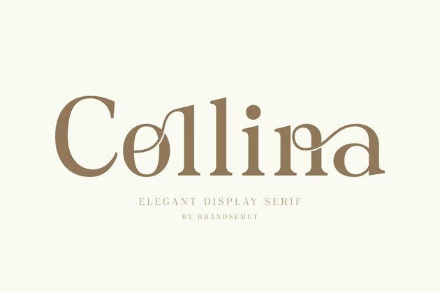 collina font