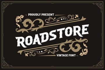 roadstore font