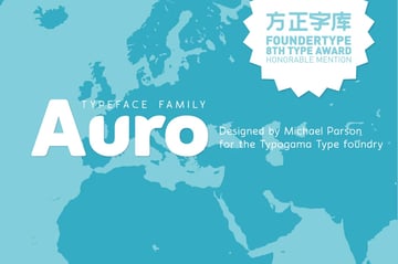 auro font