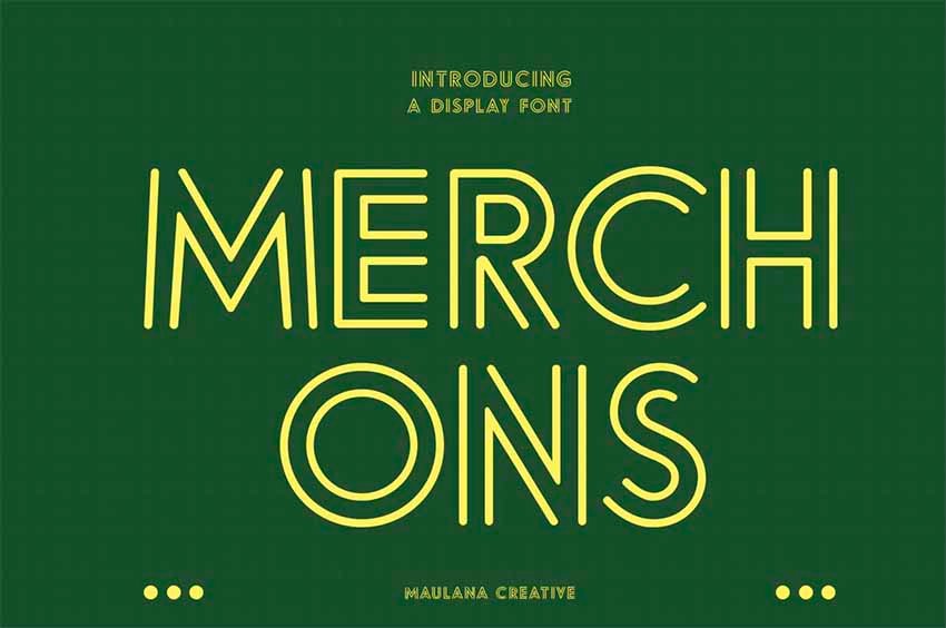 Merchons Sans Display Font