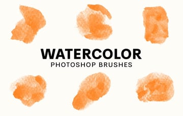 Textured Watercolor Brushes