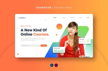 Courseive Landing Page