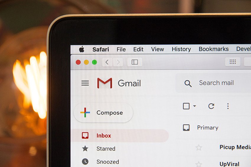 gmail’s very familiar interface