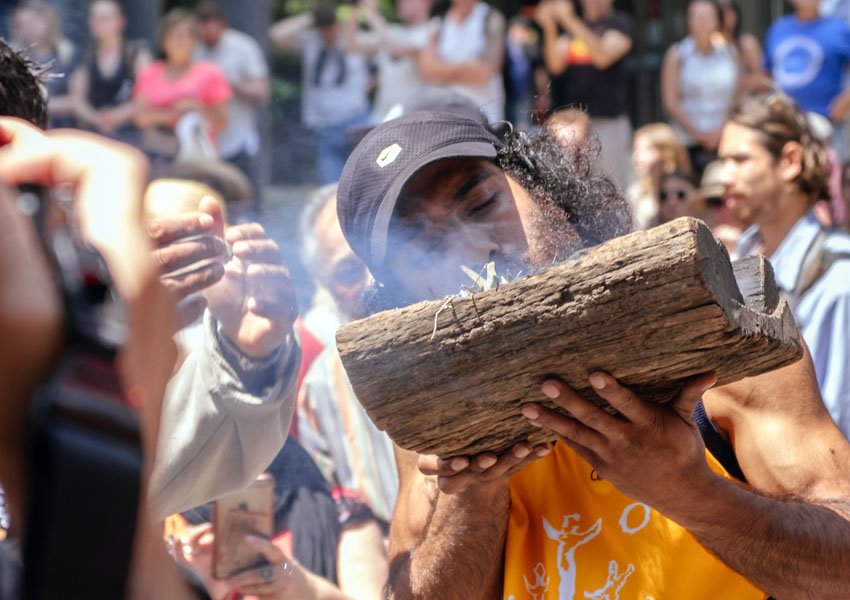 aboriginal rally