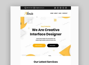 Alexis Agency - Multipurpose Responsive Email Template