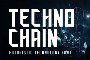 Techno Typeface