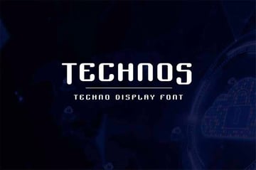 Technos - The Techno Font