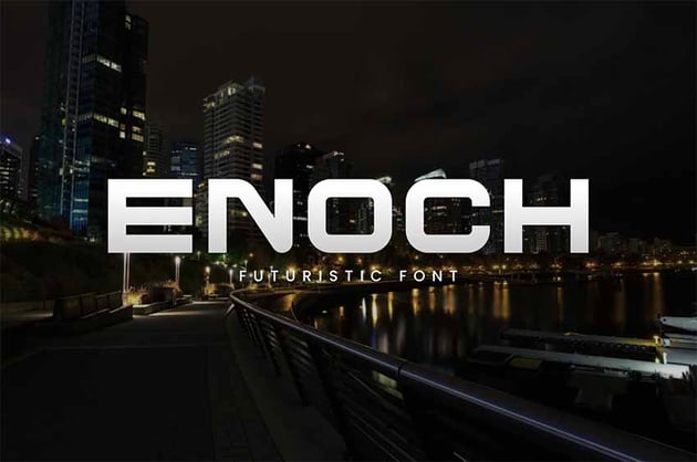 ENOCH Electronic Music Font
