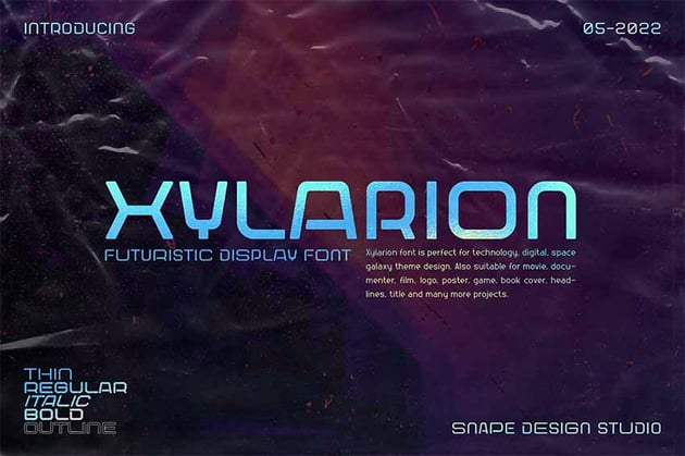 Xylarion DJ Logo Fonts 