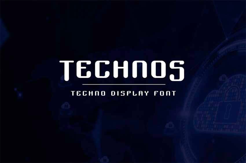 Technos - The Techno Font