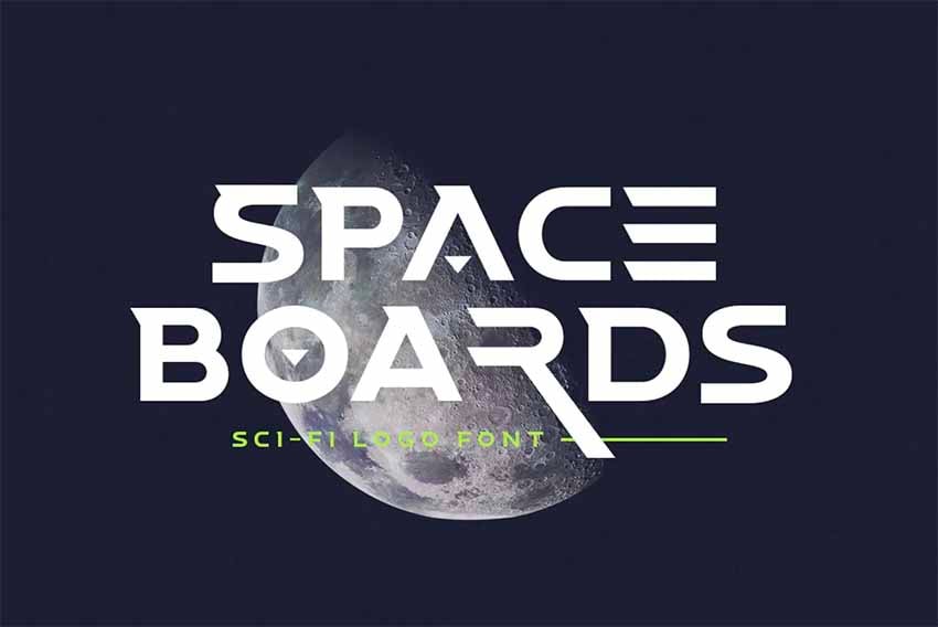Space Boards EDM Fonts