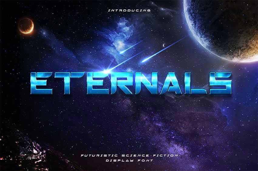 Eternals DJ Logo Fonts