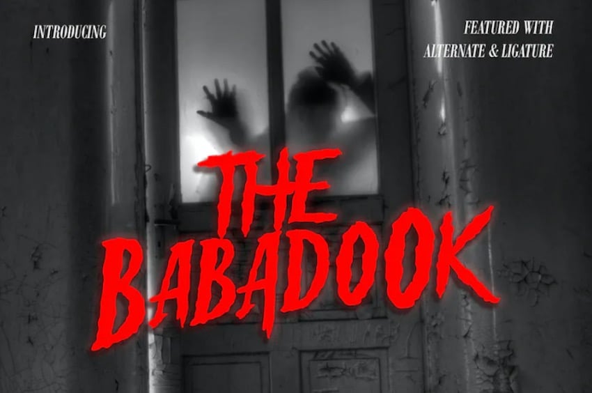 Babadook - Halloween Font