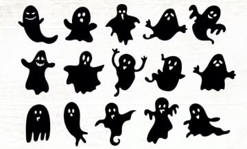 Various ghosts you can use to hang up