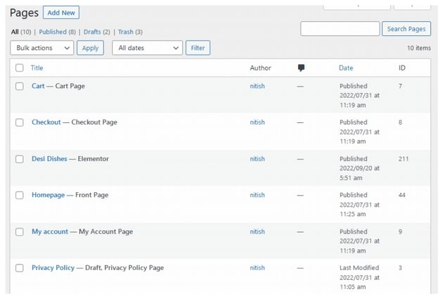 WordPress Post and Page IDs with Plugin