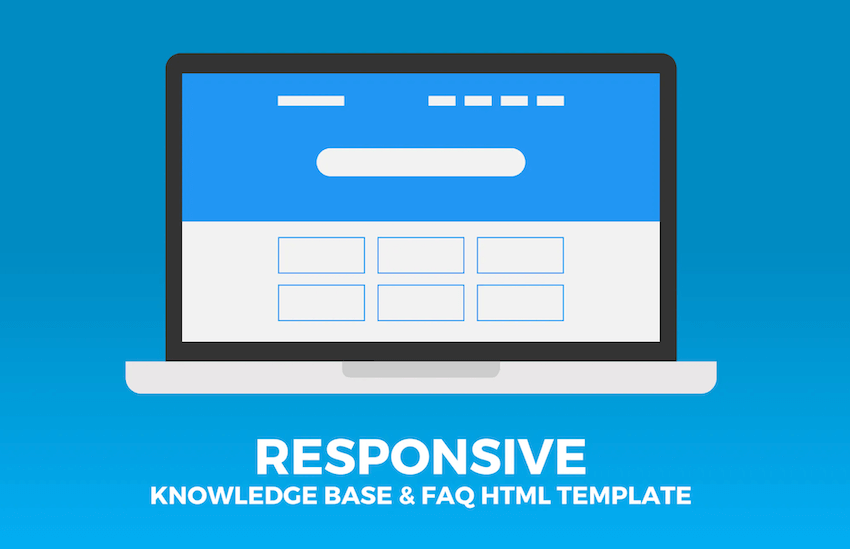 Responsive Knowledge Base & FAQ HTML Template