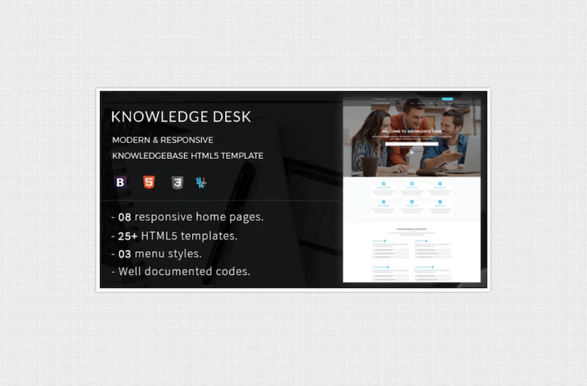 Knowledge Desk - Ultimate Wiki and Knowledgebase Template