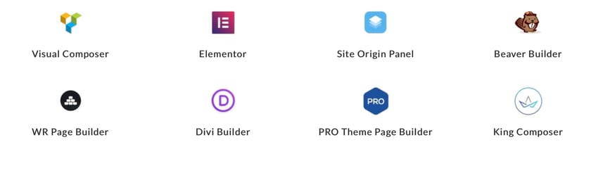 Page Builder Compatible with Blog Designer Pro
