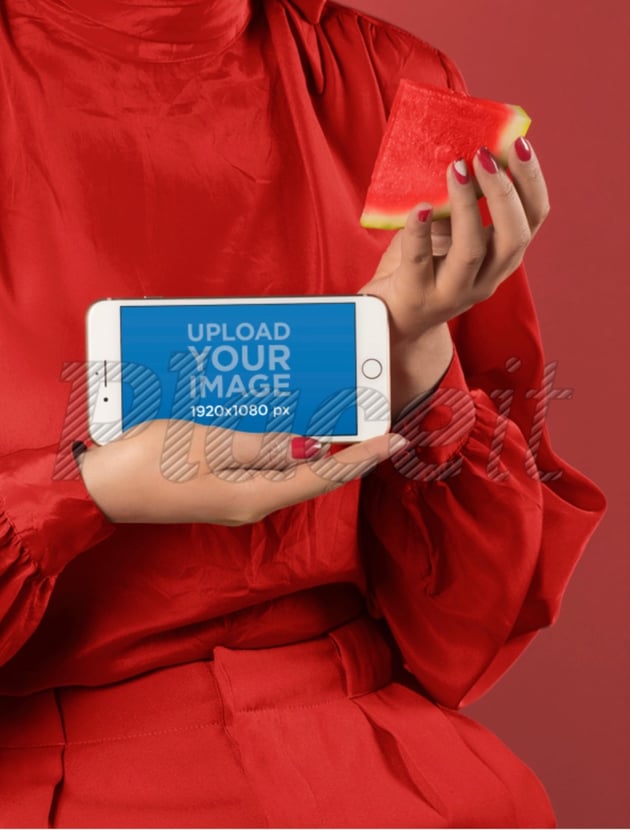 Landscape iPhone Mockup Fashion Style