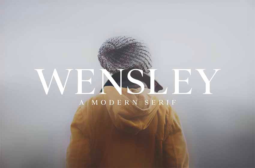 Wensley Modern Serif Font Family